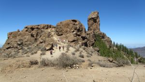 Weg zum Roque Nublo
