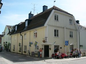 Die im Blog beschriebene B�ckerei in der Altstadt von Norrt�lje.