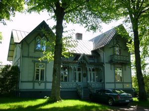 Sch�ne Jugendstilvillen in Mariehamn.