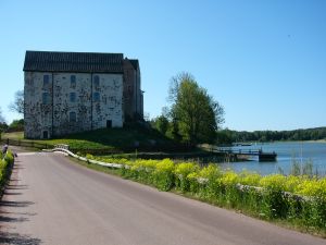 Mit dem Mietauto bin ich auch auf ein Schloss gestossen.