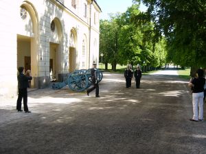 Schloss Drottningsholm, auf der Stockholmer Seite des M�laren