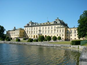 Schloss Drottningsholm, auf der Stockholmer Seite des M�laren