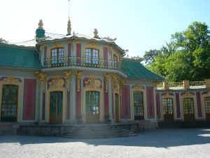 Das japanische Schloss bei Schloss Drottningsholm