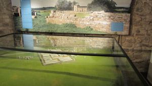 Ausstellung entlang Hadrian's Wall.