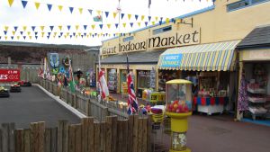 Minehead, Strandarkade.