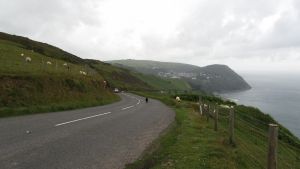 Oare, Blick auf Lynton.