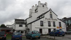 Combe Martin, Pack o'cards Public House.