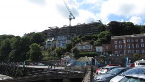 Ilfracombe, Baustelle.
