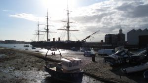 Portsmouth, H.M.S. Warrior.