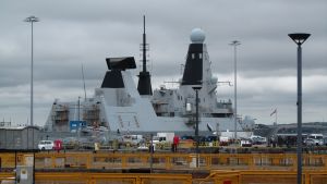 Portsmouth, Kriegsschiff.