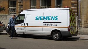 Siemens at work.